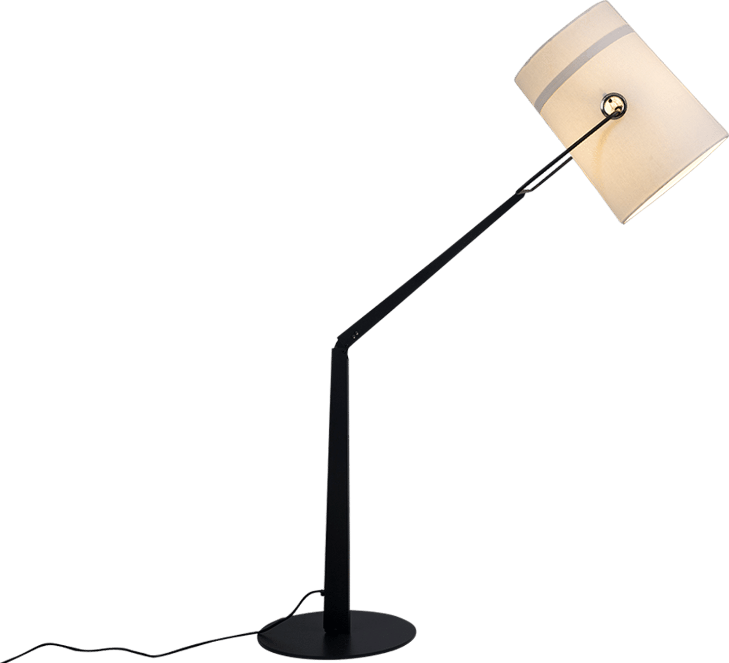 Foscarini Diesel Inspired Fork Style Floor Lamp Black image.