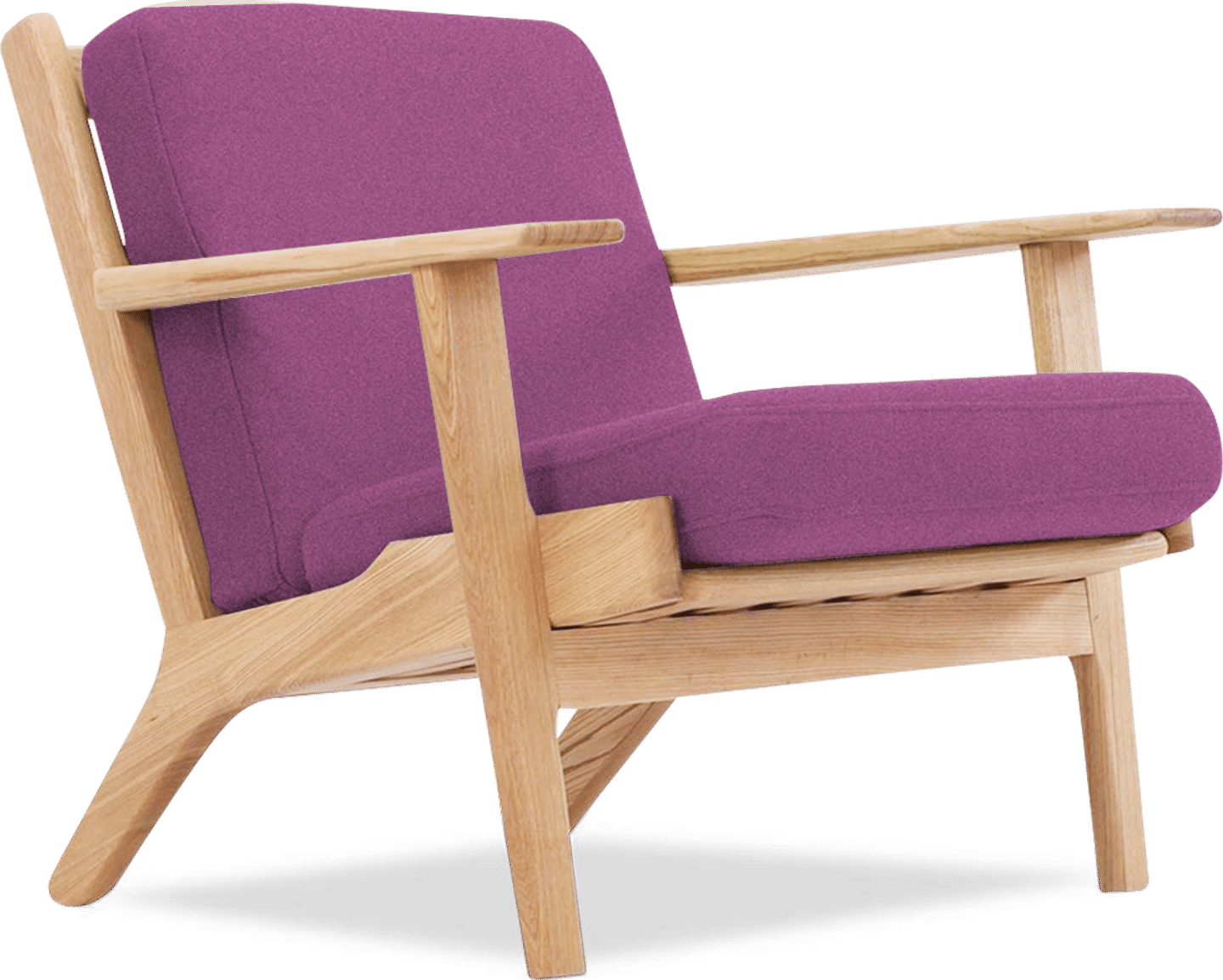 GE 290 Plank Chair Hans Wegner Armchair Inspired by Mobelaris Mobelaris