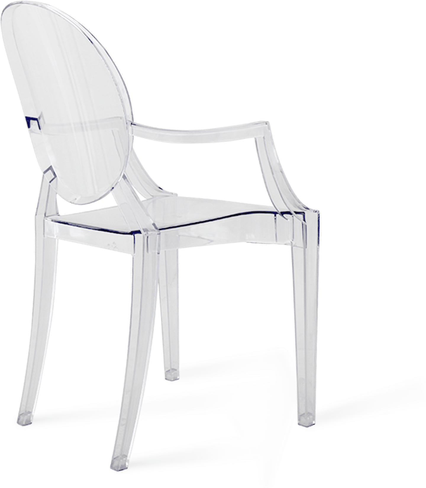 Louis Ghost Fauteuil Clear image.