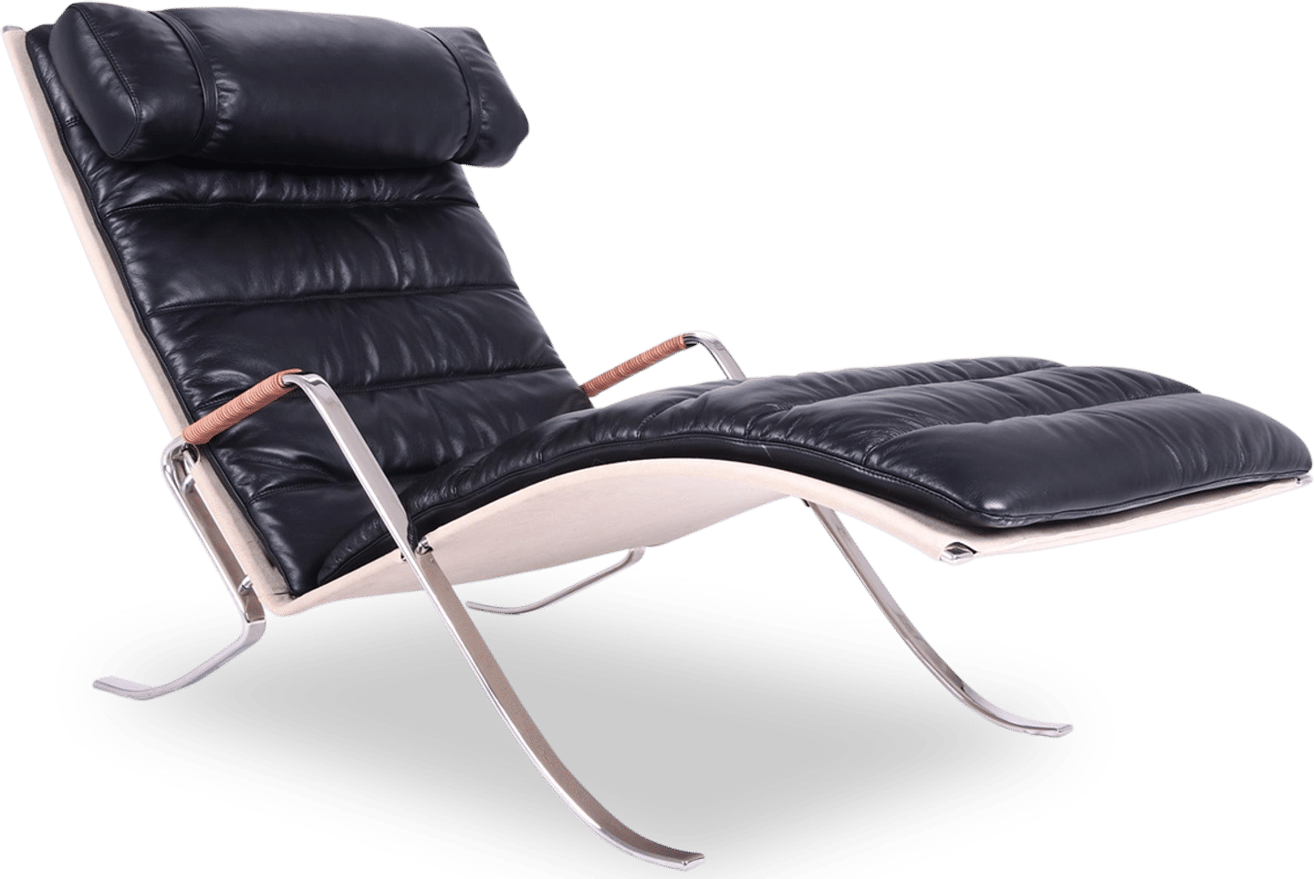 FK87 Style Grasshopper Lounge Chair Black  image.