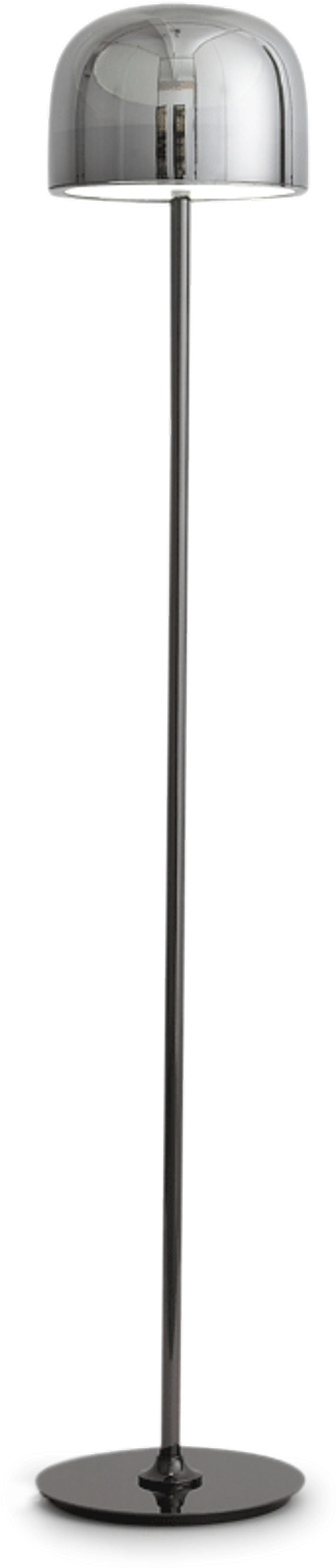 Equatore Style Floor Lamp  Pearl Black/Small image.