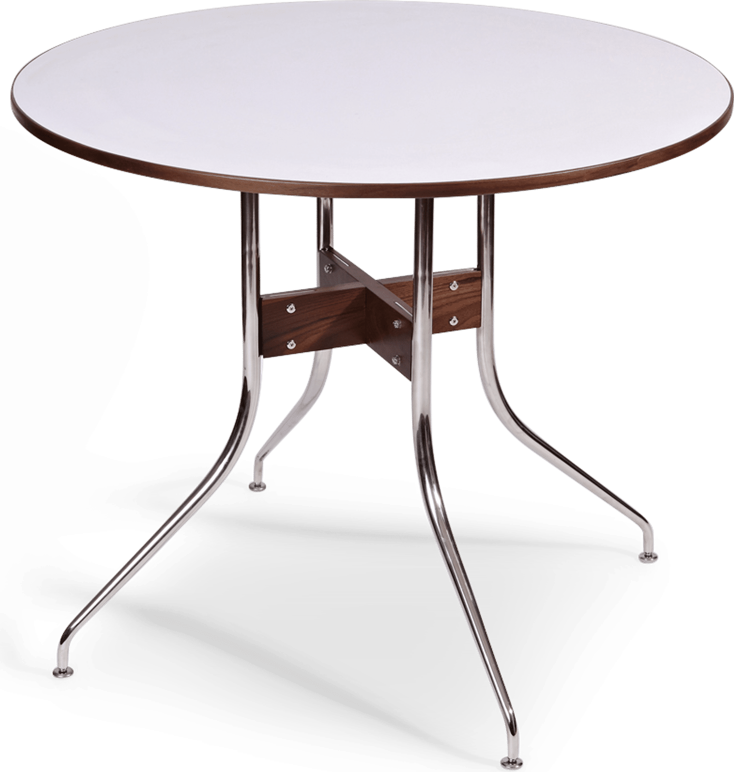 Swag Leg Dining Table White image.