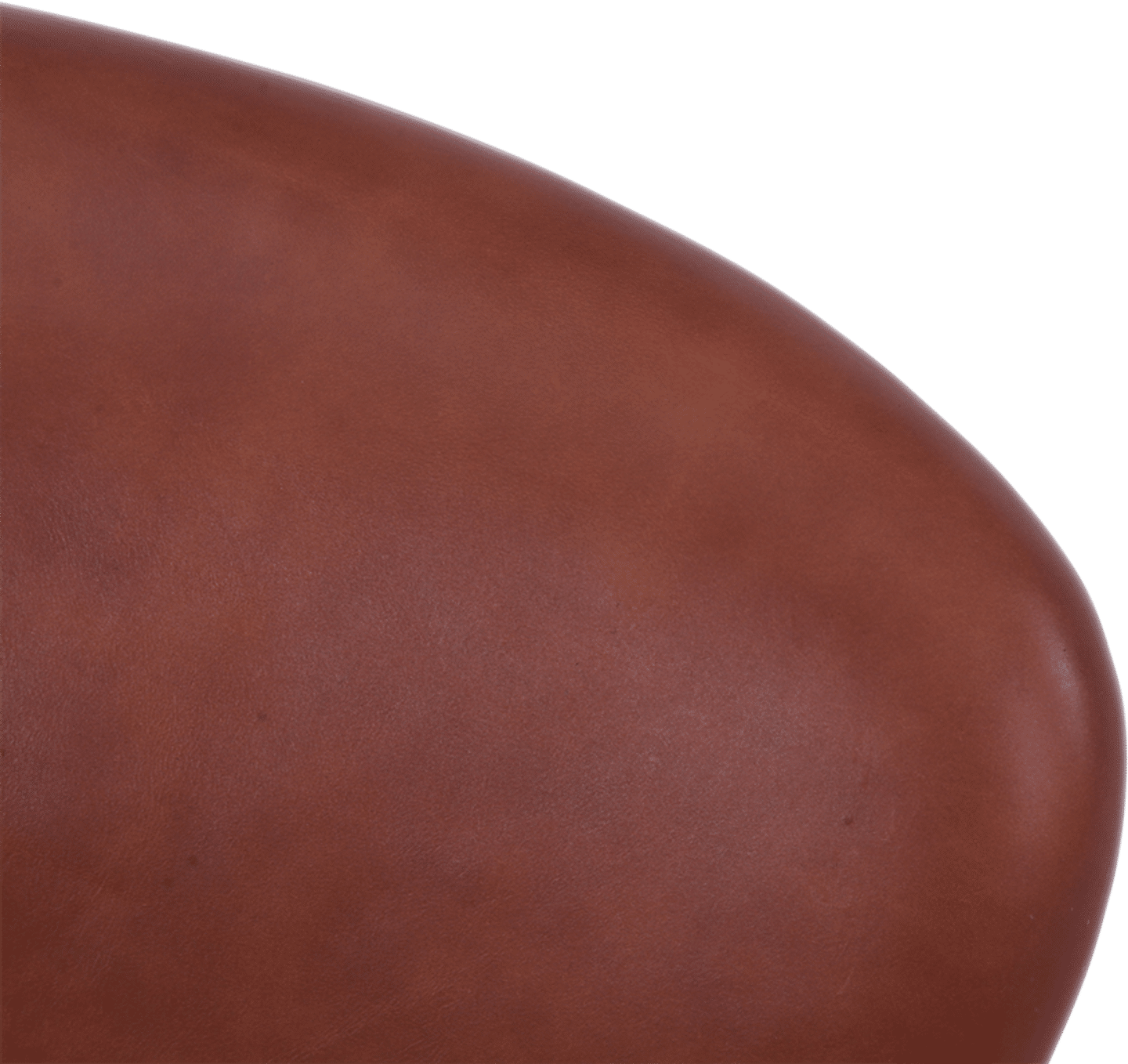 Le fauteuil du cygne Premium Leather/With piping/Dark Tan image.