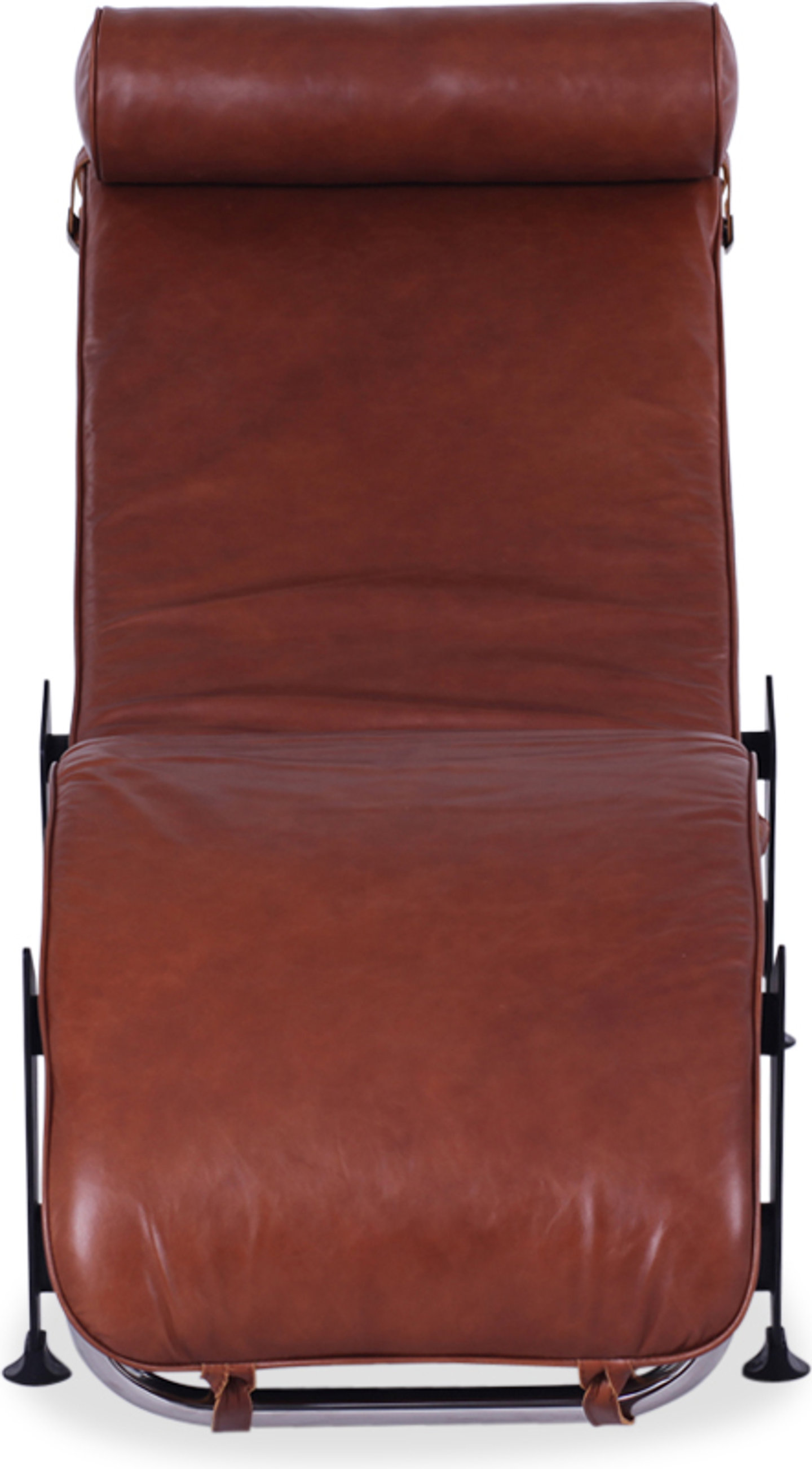 Chaise longue stile LC4 Premium Leather/Tan image.