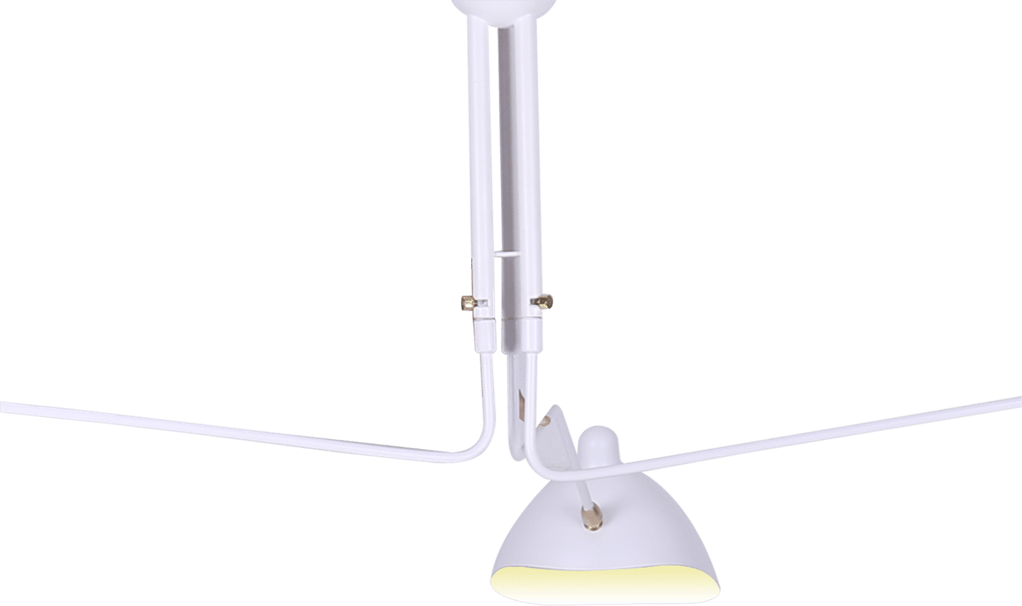 MCL R3 - Lámpara de techo Casquette de tres brazos White image.
