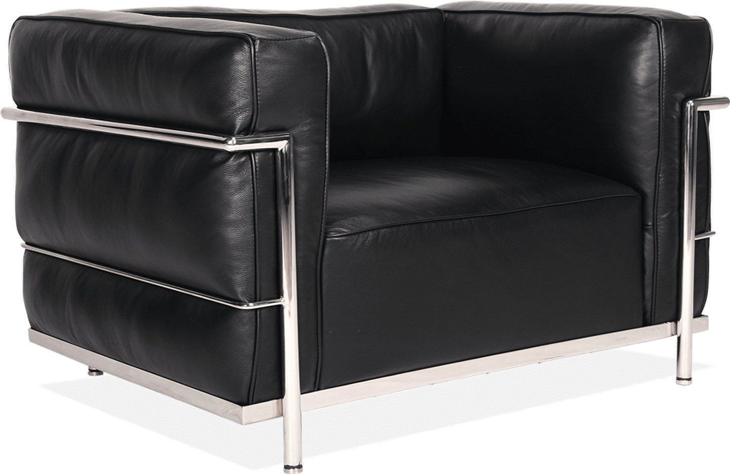 LC3 Style Grand Confort Fauteuil Black  image.