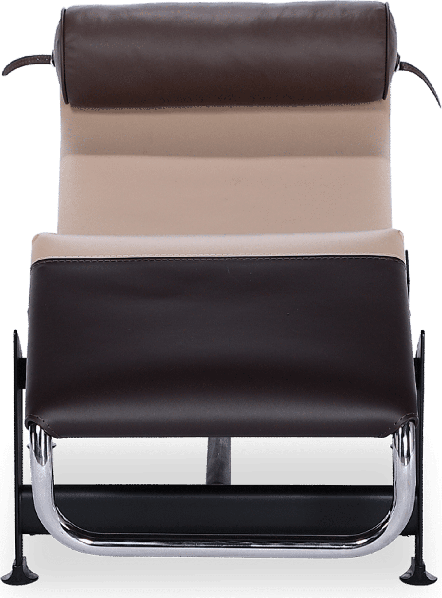Chaise longue stile LC4 - Edizione speciale Faux Leather/Beige image.