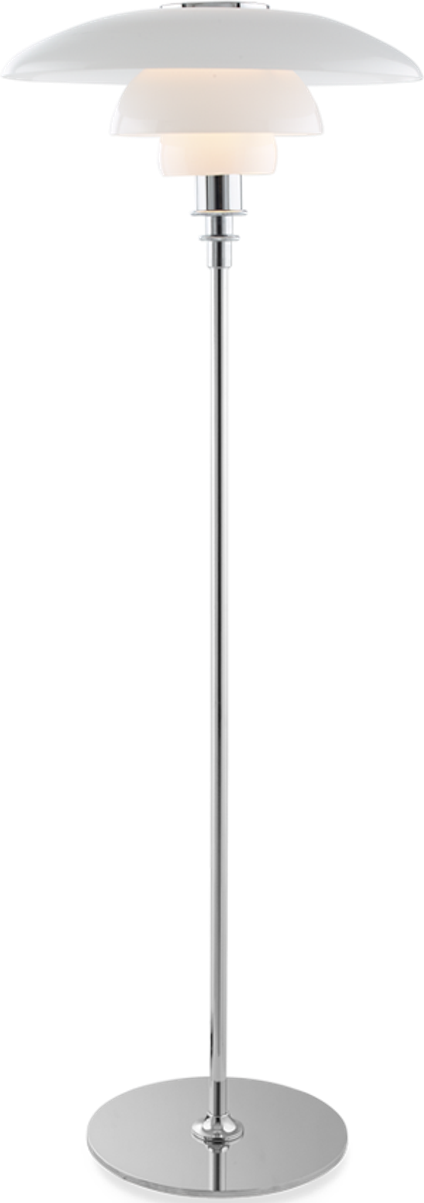 Lampada da terra alta PH 4,5 - 3,5 Style Chrome image.