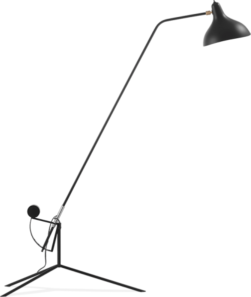 Lámpara de pie Mantis BS1L Style Black image.