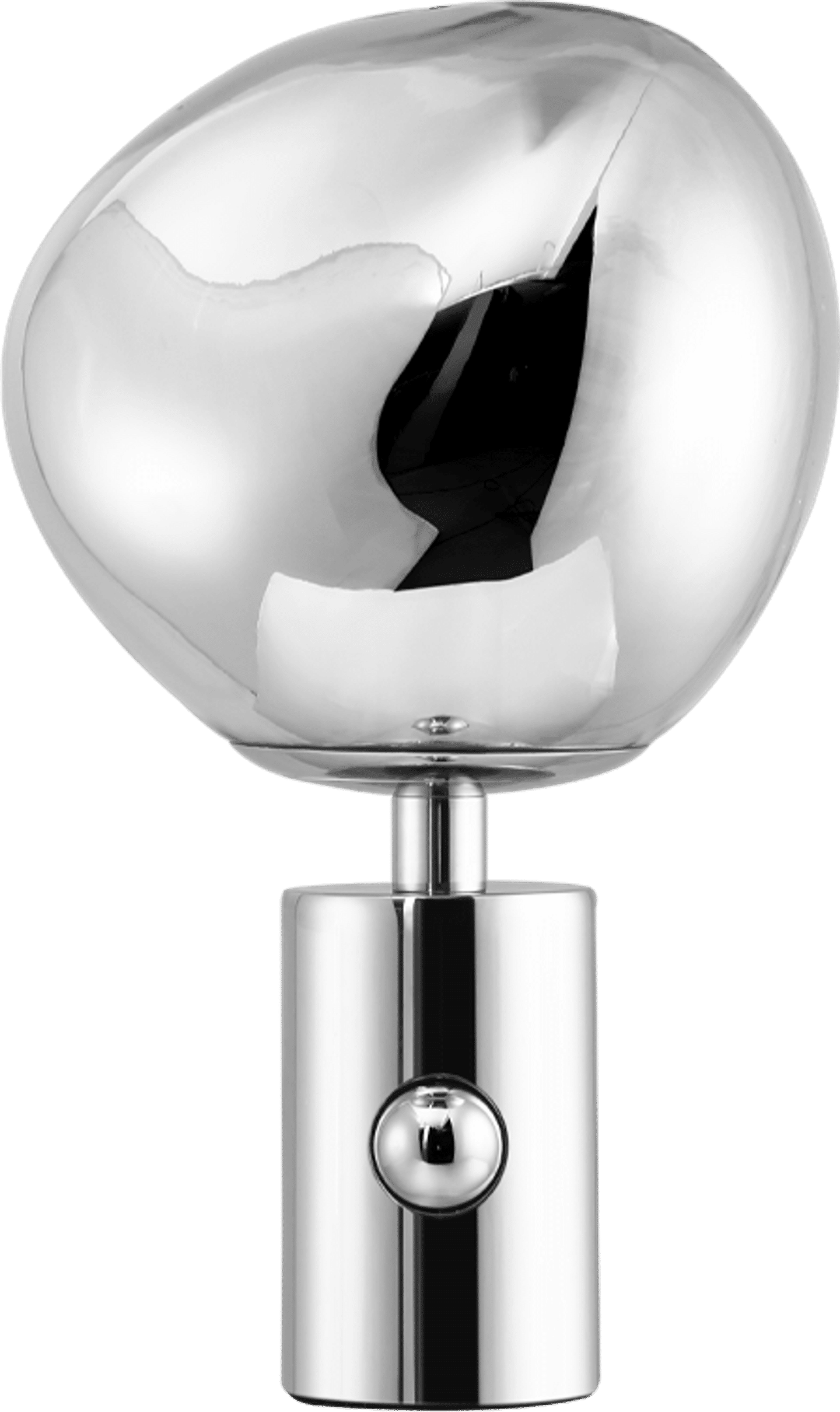 Melt Style bordslampa Chrome image.