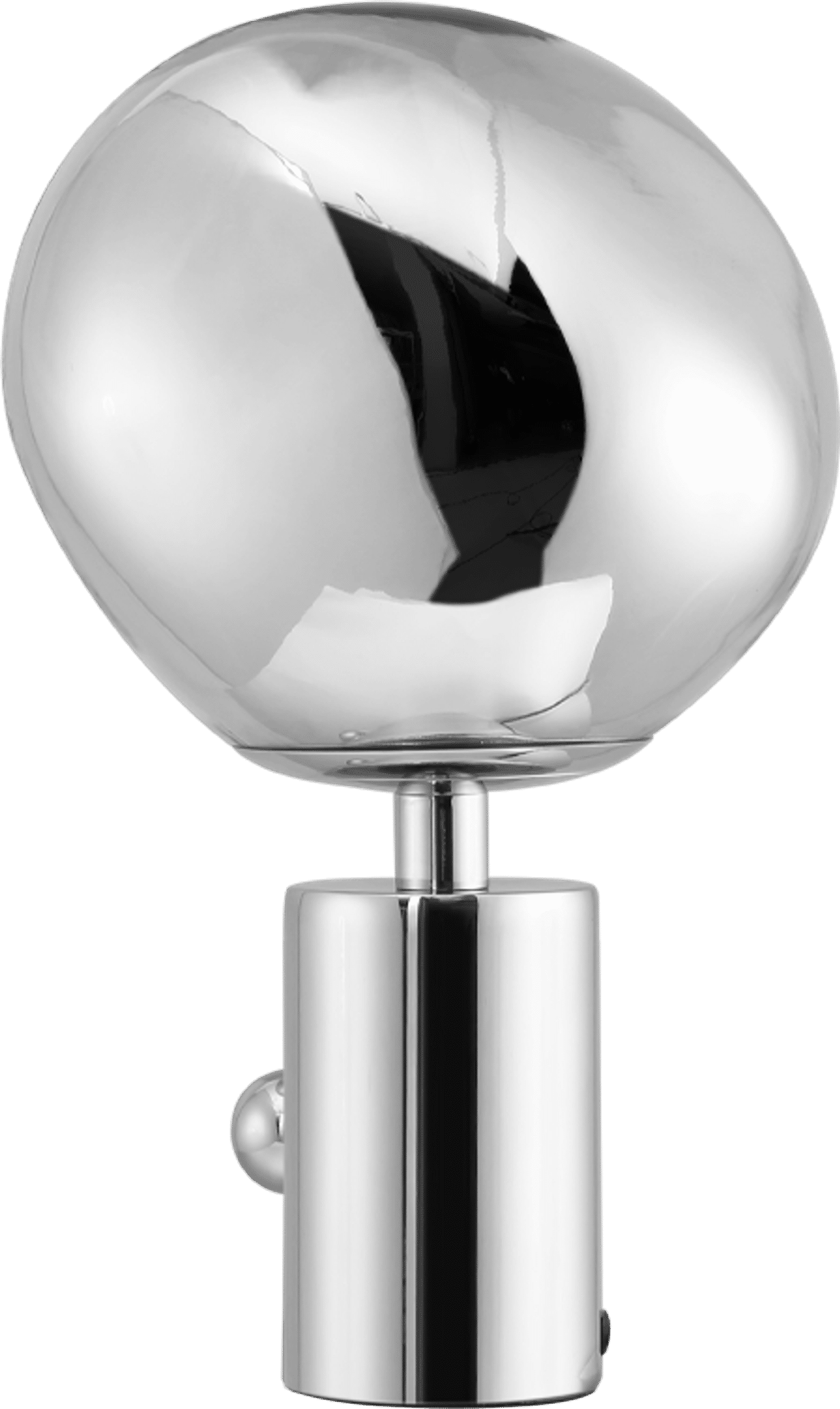 Melt Style bordslampa Chrome image.
