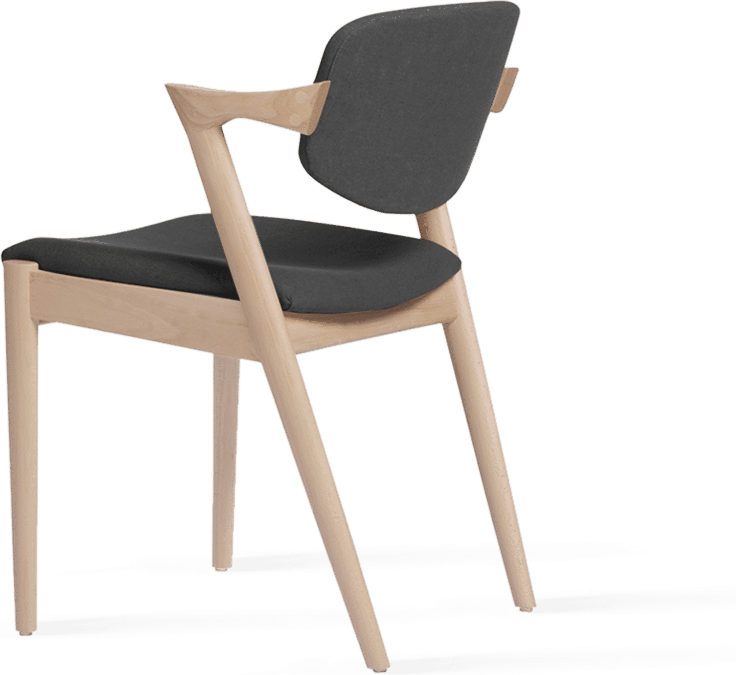 No. 42 Chair Ash/Charcoal Grey image.