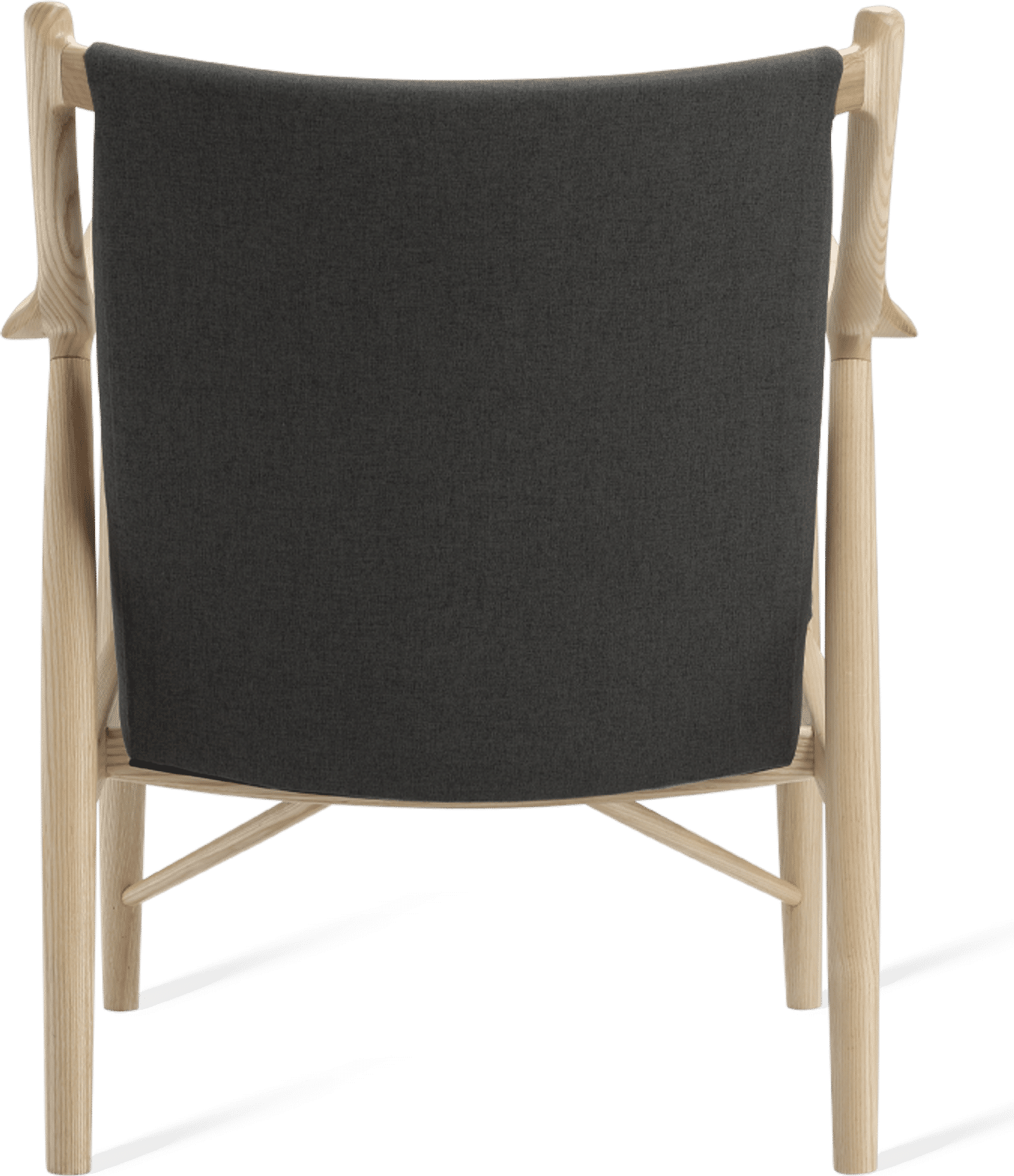No. 45 Chair Charcoal Grey /Fabric/Solid Ash  image.