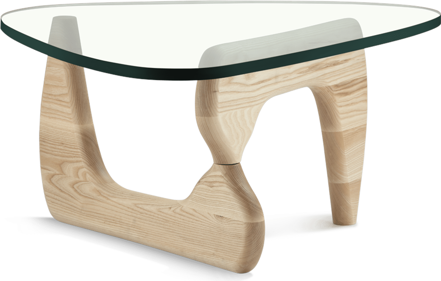 Noguchi Style Coffee Table Solid Ash /Medium image.