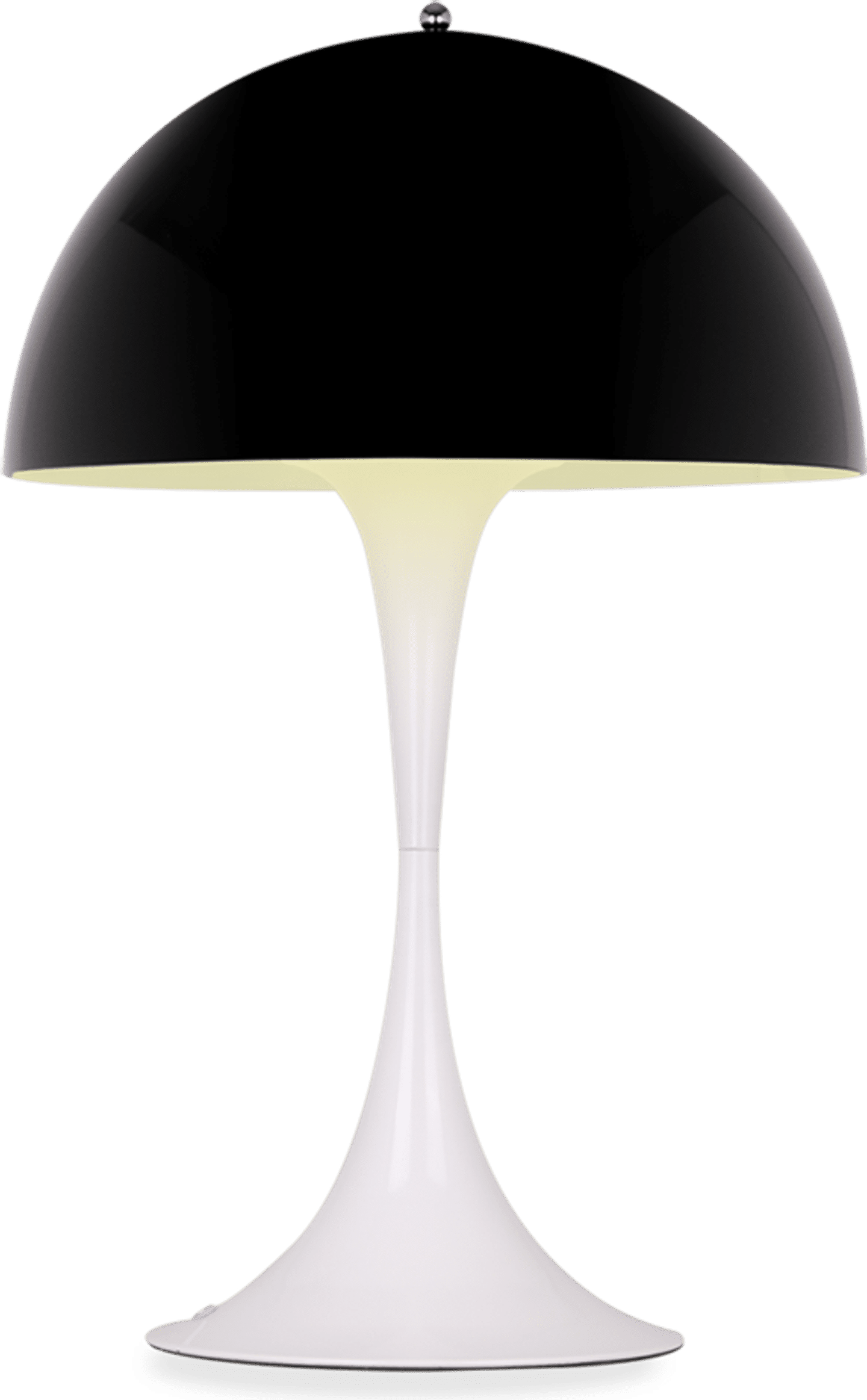 Lámpara de sobremesa estilo Panthella Black image.