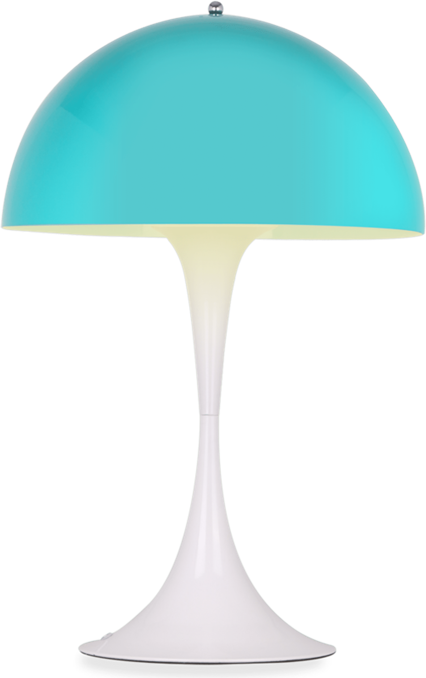 Panthella Style Bordlampe Aqua Blue image.