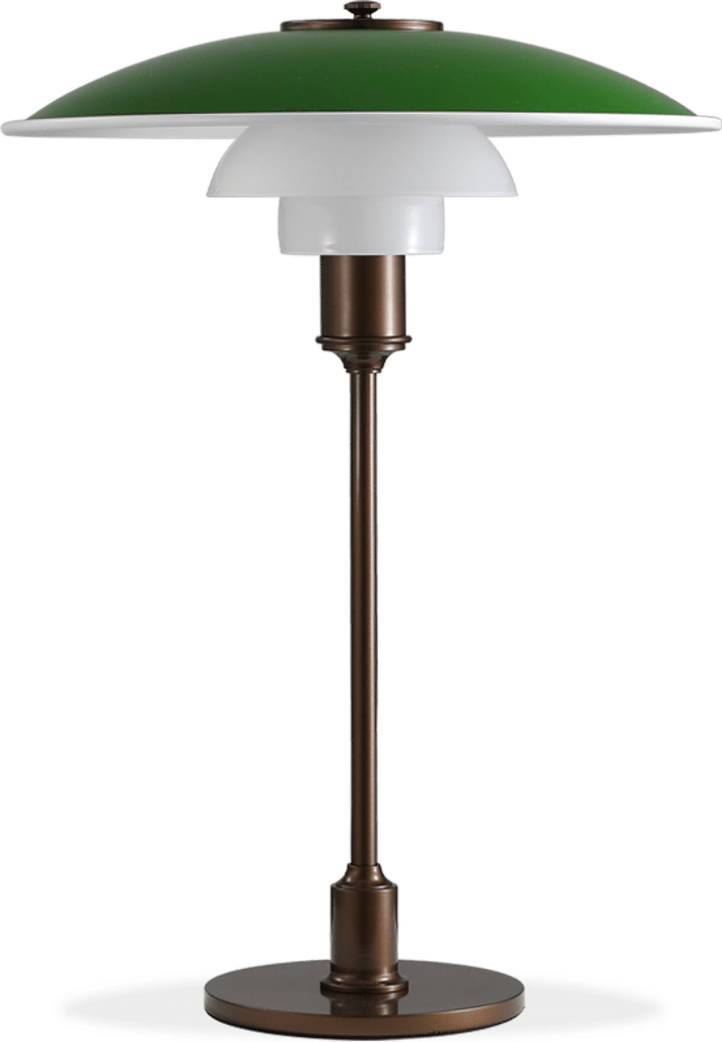 Lámpara de mesa estilo PH 3/2 - Latón PH Green image.