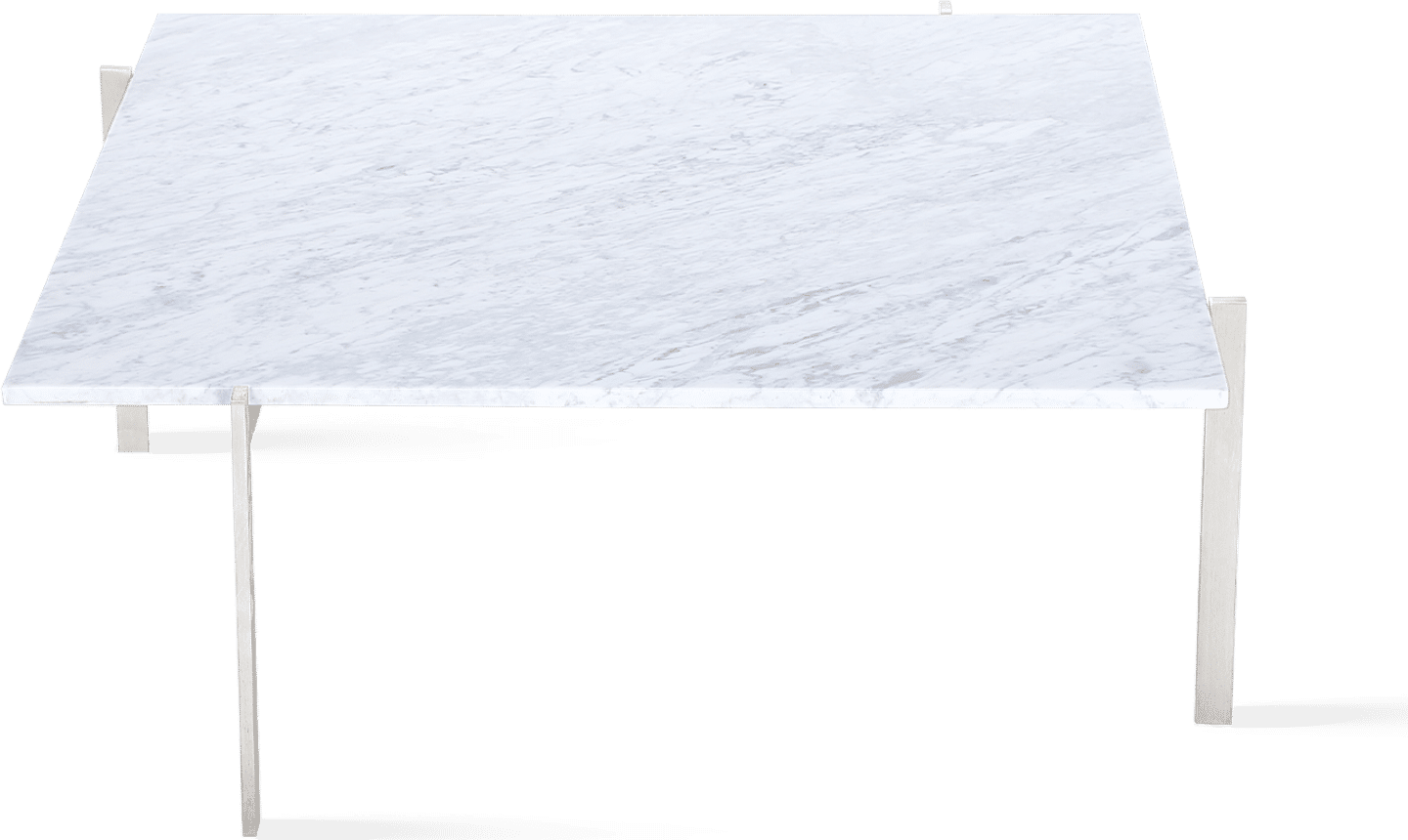Mesa baja PK61 - Mármol White Marble image.