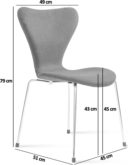 Serie 7 Stuhl gepolstert Olive image.