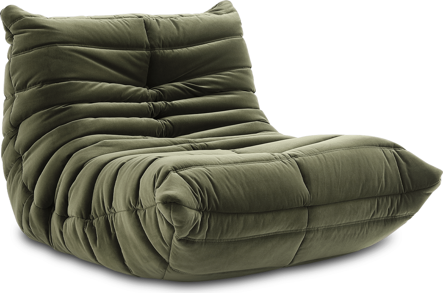 Comfort Style Lounge Sofa Bottle Green Velvet/Velvet image.