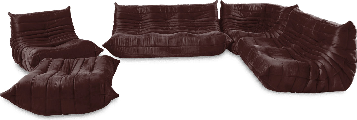 Comfort Style 2-sitsig soffa Mocha image.