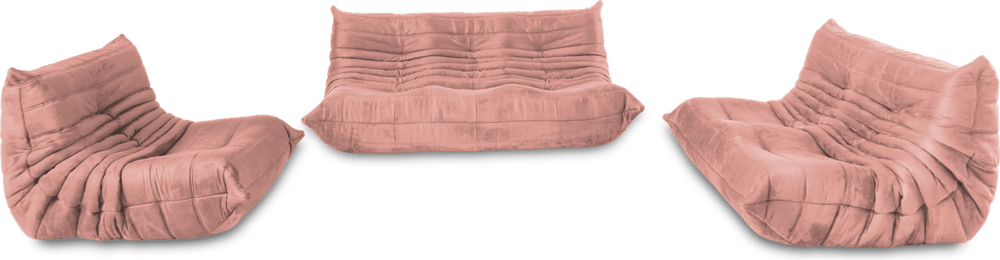 Sofá esquinero Comfort Style Dusty Pink image.