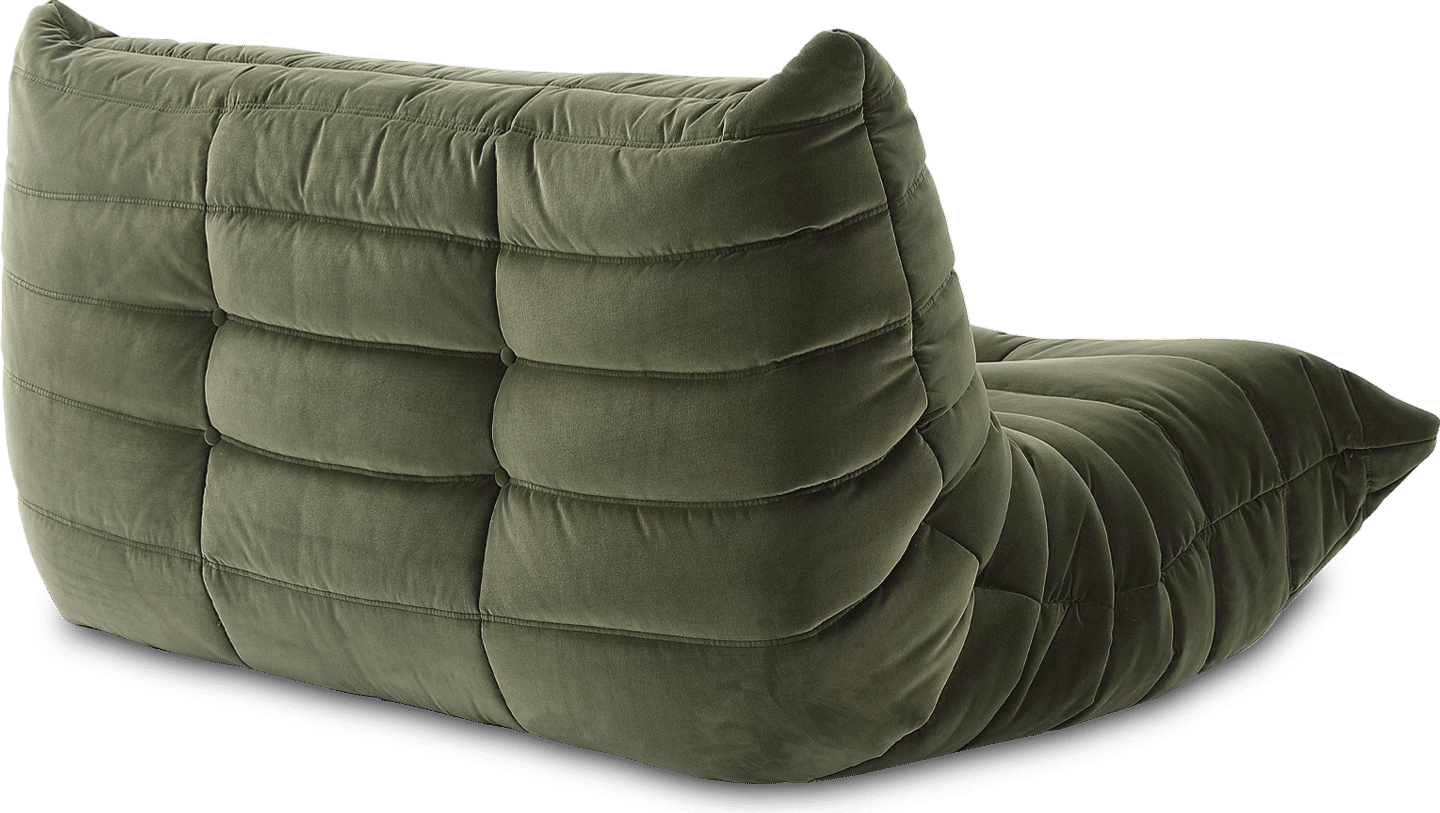 Comfort Style 2-Sitzer Sofa Bottle Green Velvet/Velvet image.