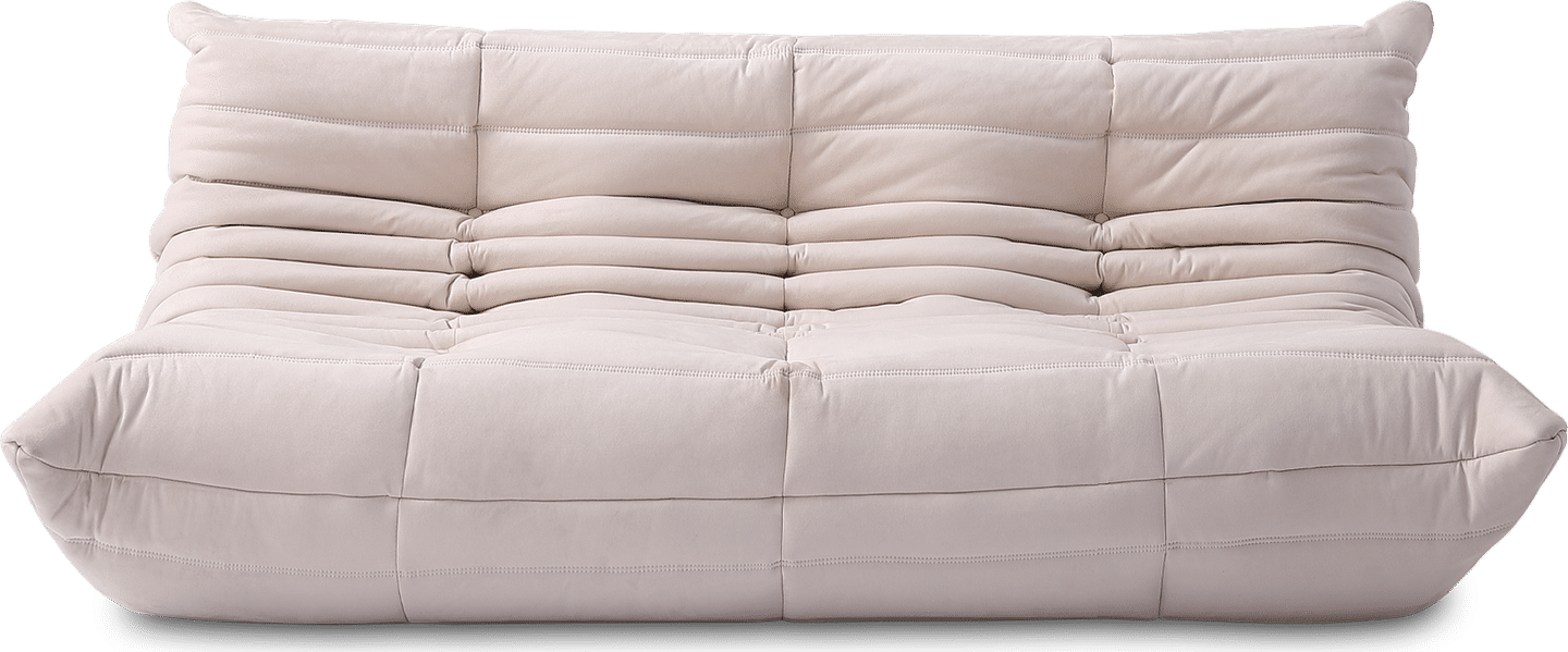 Comfort Style 3-Sitzer Sofa Creamy Alcantara/Alcantara image.