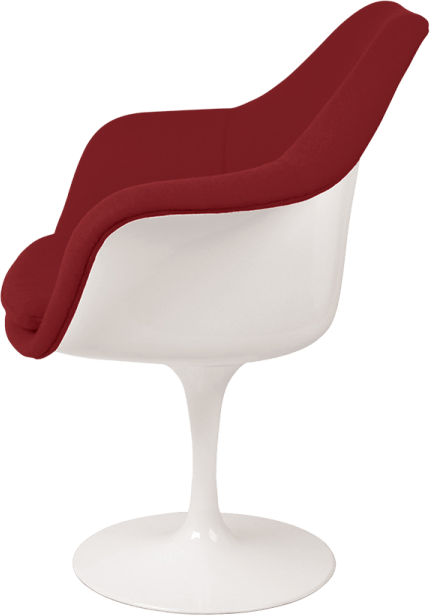 Silla Tulip Carver Deep Red/White image.