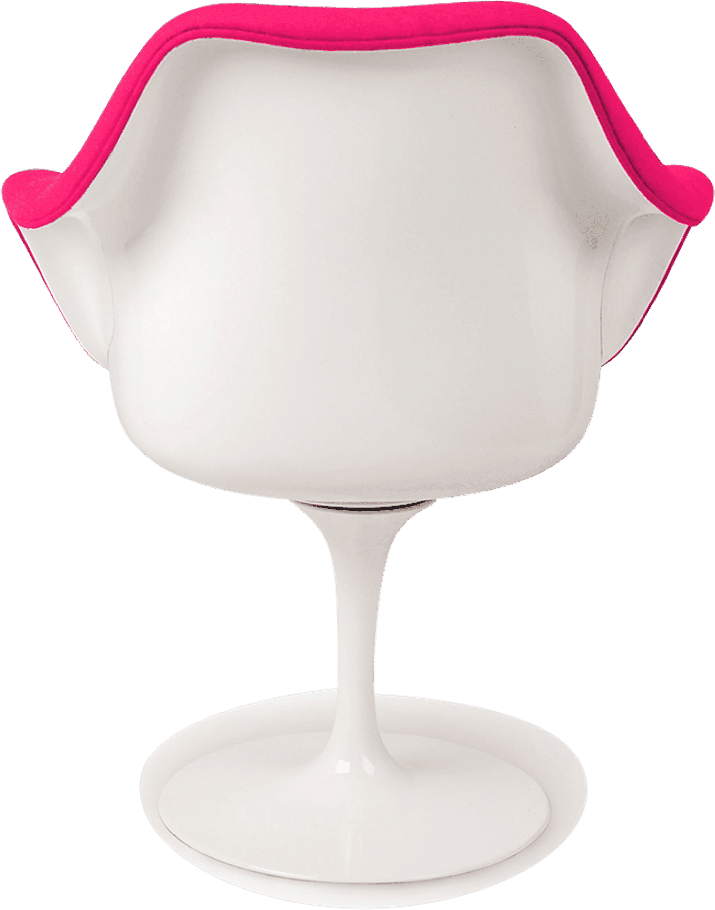 Silla Tulip Carver Pink/White image.