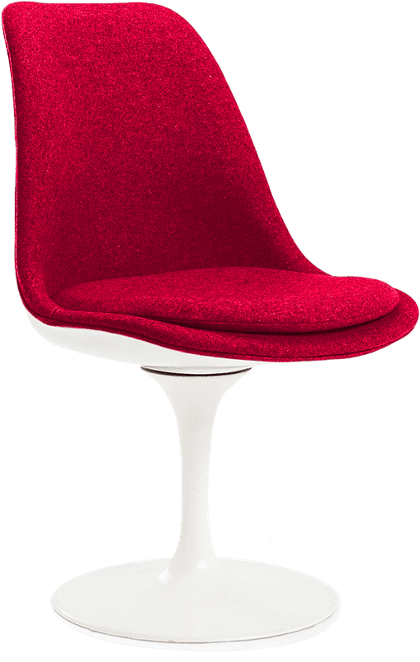 Chaise Tulip rembourrée Red image.