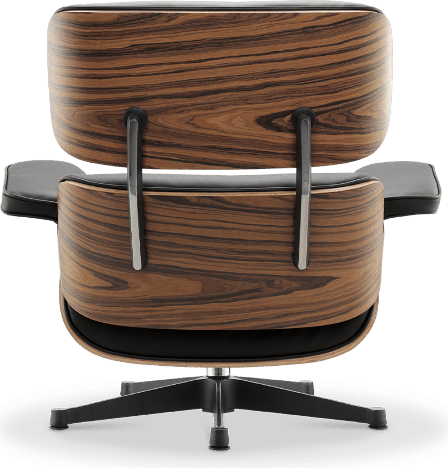 Eames Stijl Loungestoel 670 Premium Leather/Black/Rosewood image.