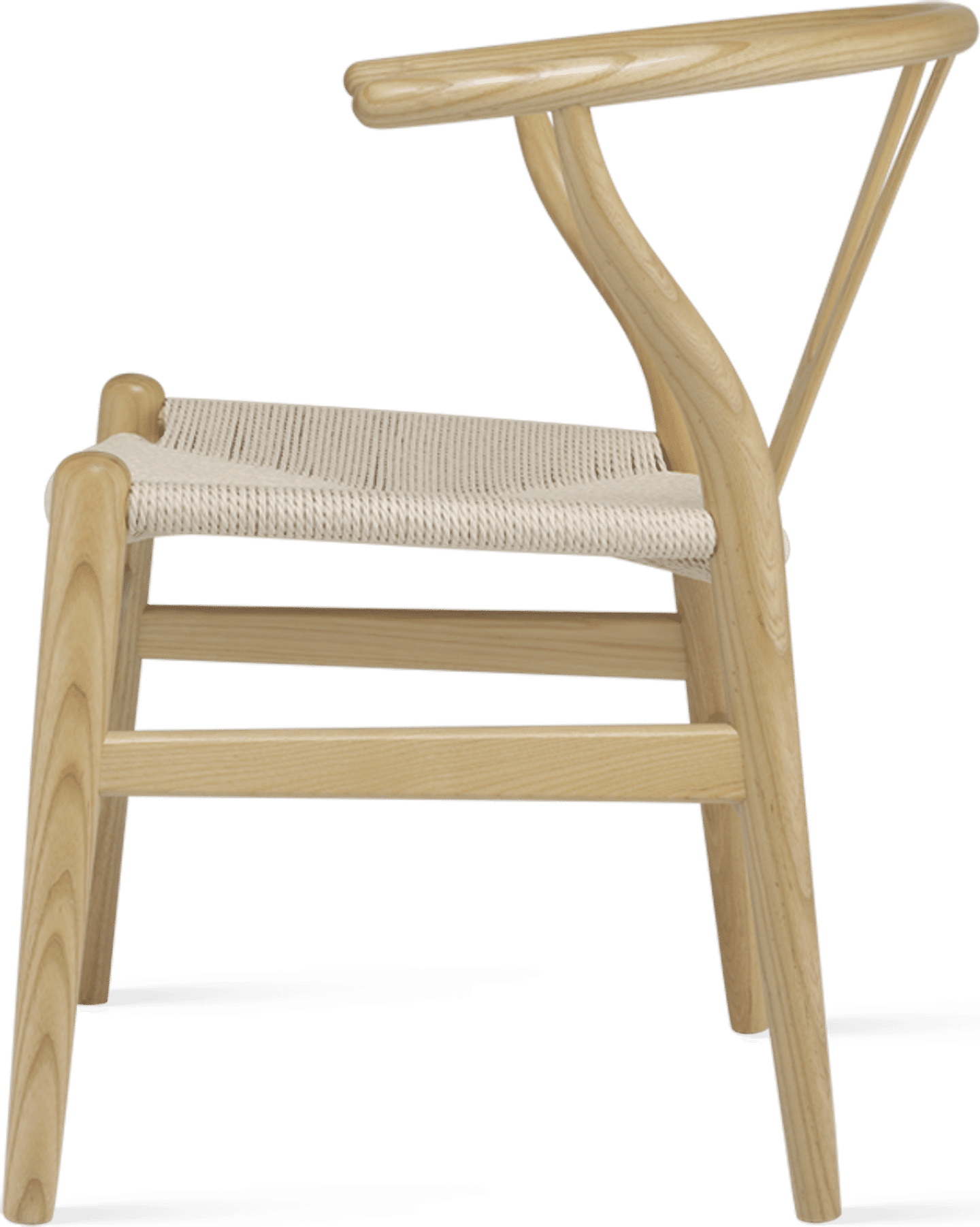 Wishbone (Y) Chair - CH24 Ash/Natural image.