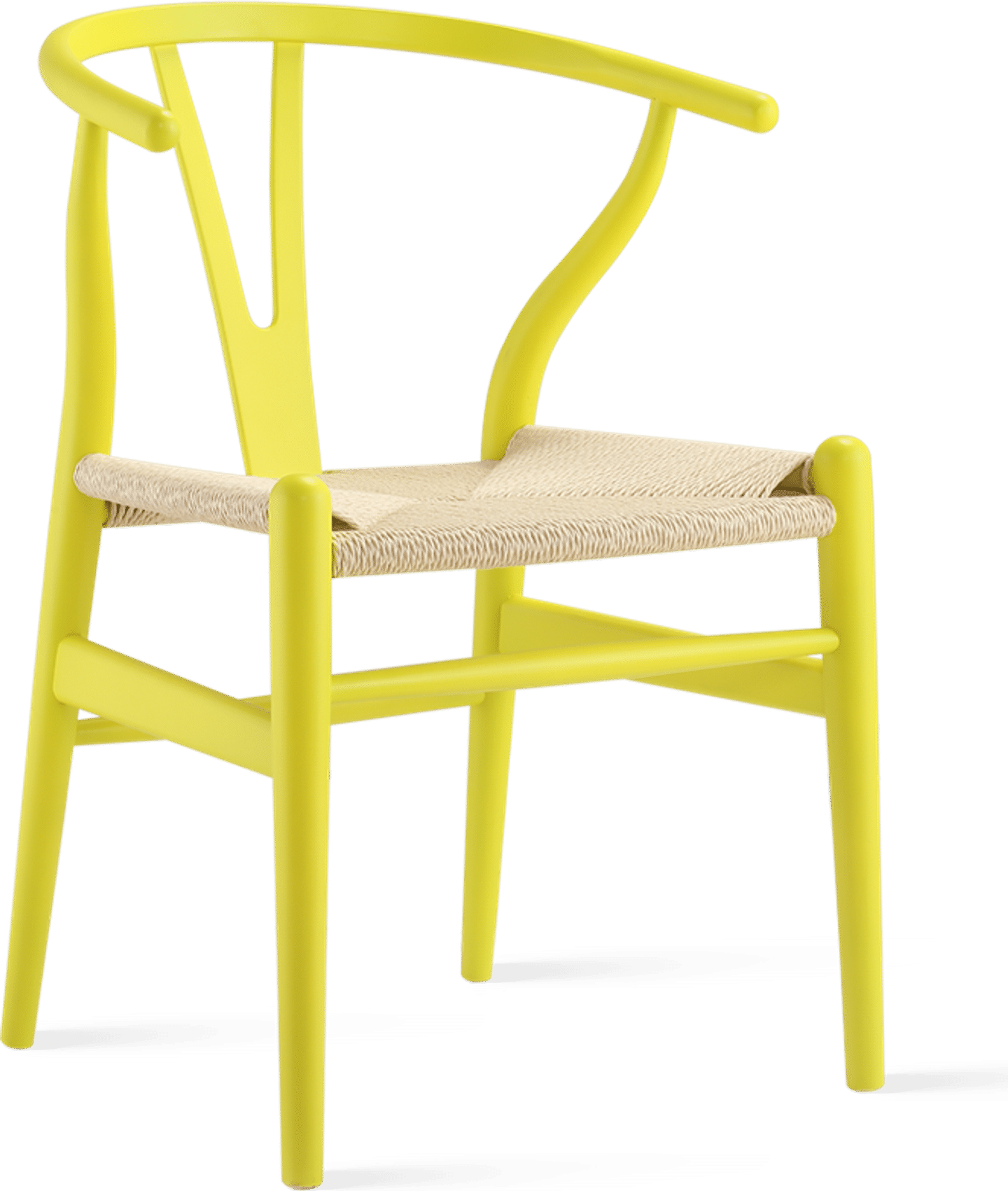 Wishbone (Y) Chair - CH24 Lacquered/Citrus image.