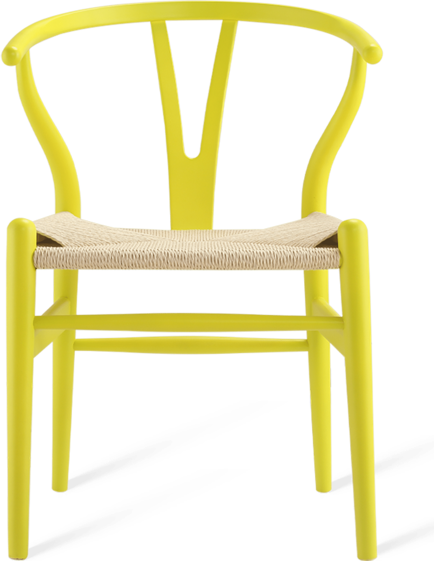 Wishbone (Y) Chair - CH24 Lacquered/Citrus image.