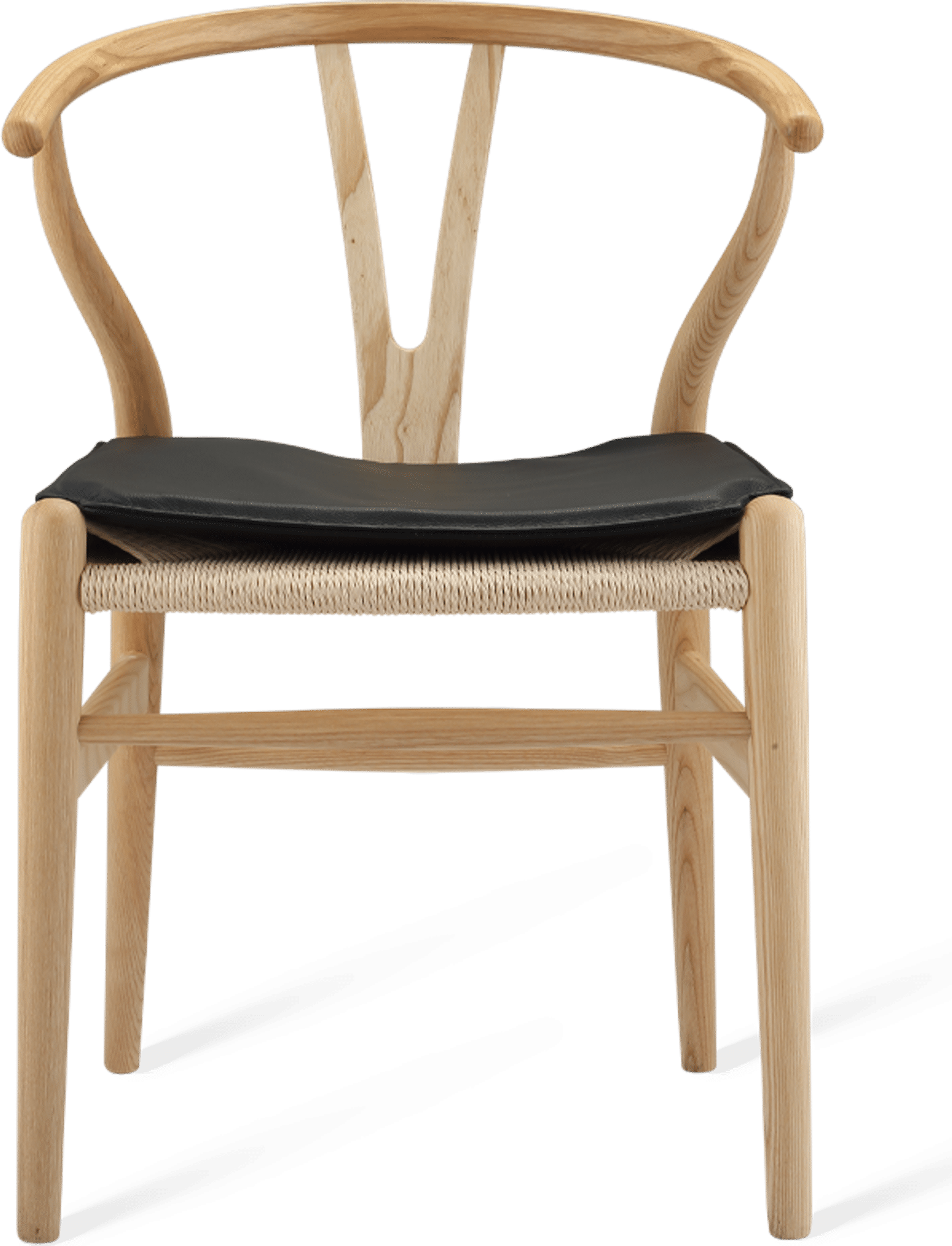 Cushion for Wishbone (Y) Chair CH24 Black image.