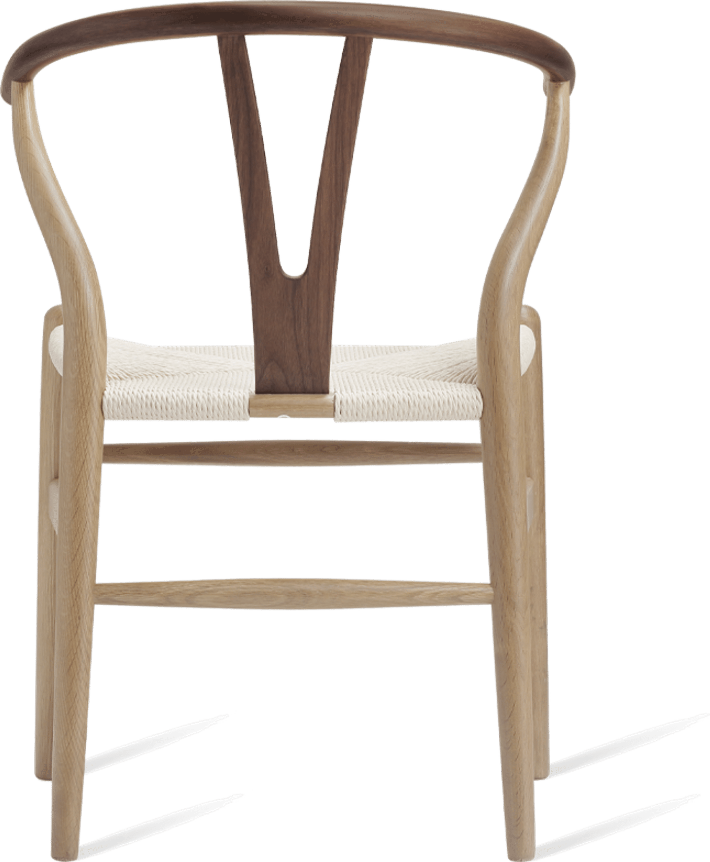 Buy the Wishbone Dining Chair Black Natural Cord at Uk online with delivery online store Mobelaris. Mobelaris