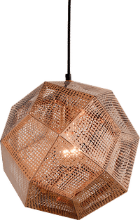 Etch Pendant Lamp  30 CM/Rose Gold image.