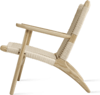 CH25 Easy Chair Solid Ash /Natural image.