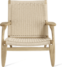 CH25 Easy Chair Solid Ash /Natural image.