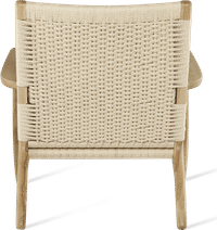CH25 Easy Chair Solid Ash /Natural image.