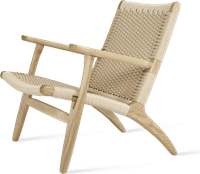CH25 Easy Chair Solid Ash /Natural image.