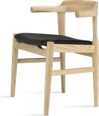 PP68  - Dining Chair Black/Solid American Ashwood image.