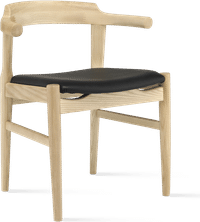 PP68  - Dining Chair Black/Solid American Ashwood image.