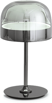 Equatore Style Table Lamp Pearl Black/Small image.