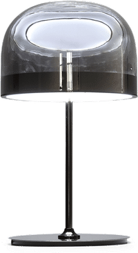 Equatore Style Table Lamp Pearl Black/Small image.