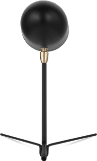 Serge Mouille Style Table Lamp Black image.