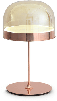 Equatore Style Table Lamp Rose Gold/Small image.