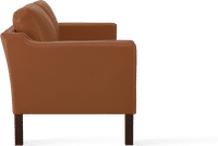 2212 Two Seater Sofa Premium Leather/Caramel Aniline image.
