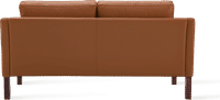 2212 Two Seater Sofa Premium Leather/Caramel Aniline image.